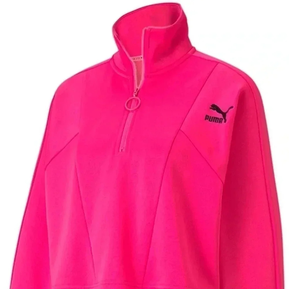 PUMA Tailored for Sport Cropped 1/2 Zip